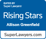 Rated By Super Lawyers | Rising Stars | Allison Greenfield | SuperLawyers.com