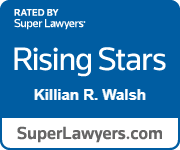Rated By Super Lawyers | Rising Stars | killian R. Walsh | SuperLawyers.com